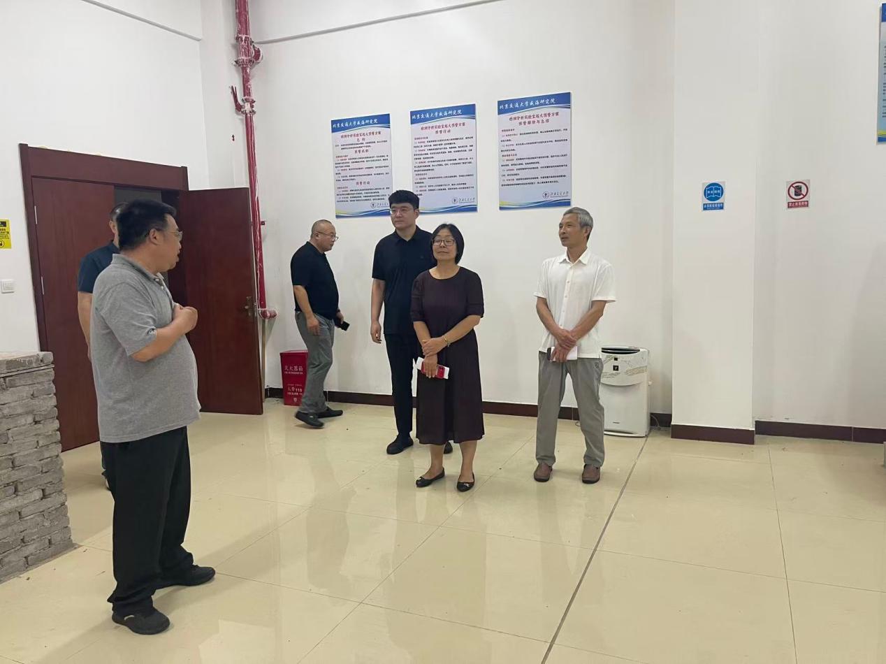 威海校区开展暑假前校园安全大检查